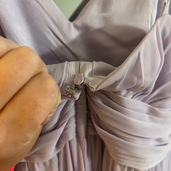 NWT David’s bridal bridesmaid dress size 8 in Iris - Picture 5 of 6